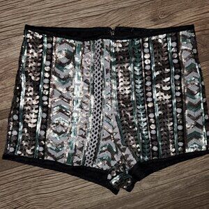 Feel Forever 21 in Sequin Fun Shorts 💄 💍💄 💍